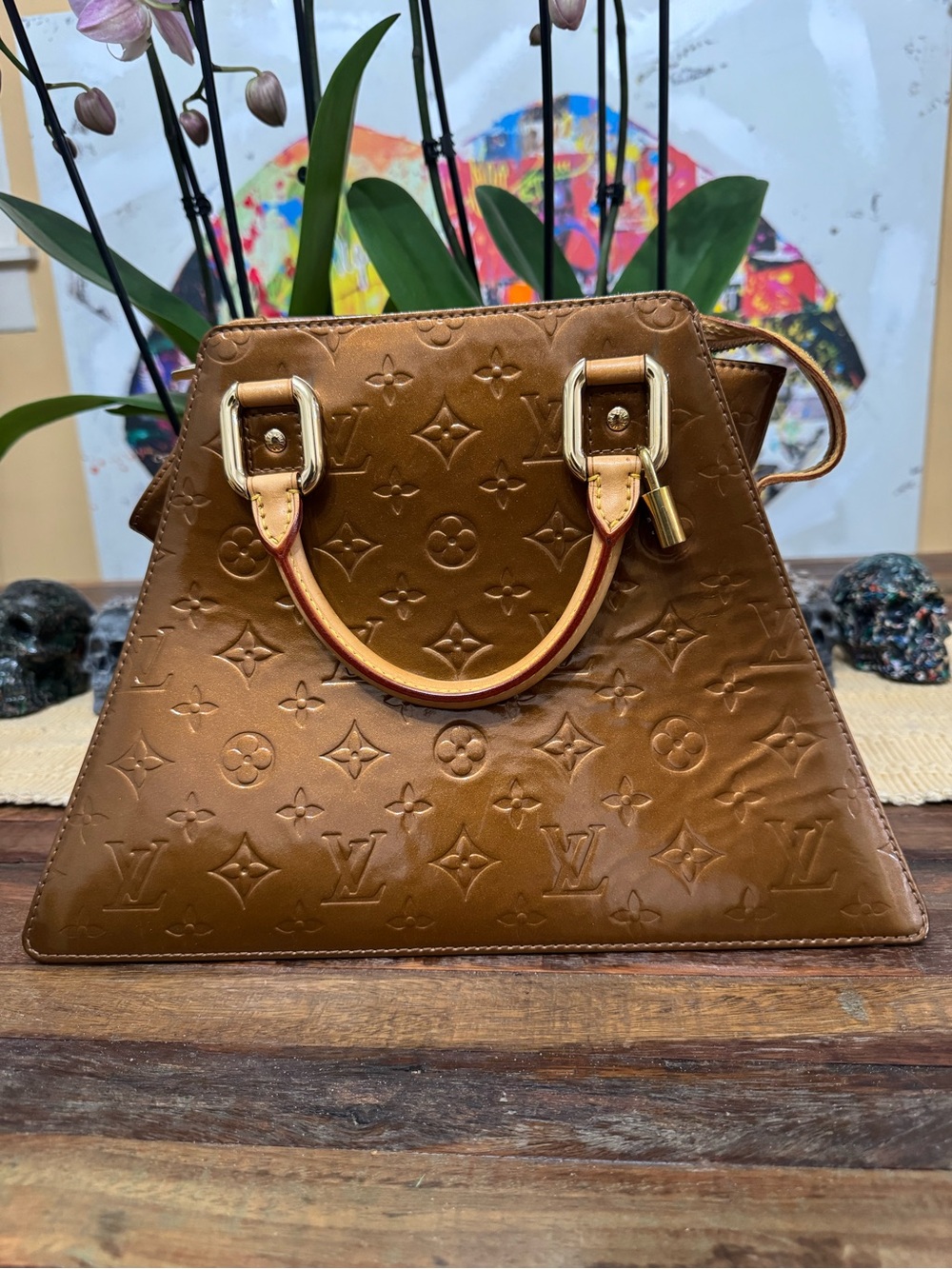Louis Vuitton Monogram Vernis Forsyth GM